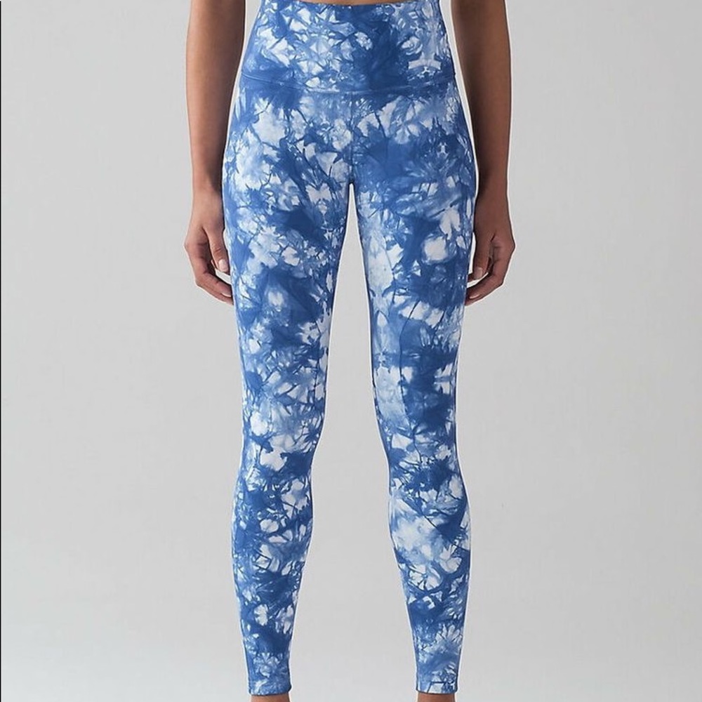 Lululemon Wunder Under hi rise shibori